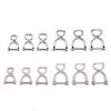 Stainless Steel Rotation Carabiner Titanium Alloy Shackle Key Ring  Outdoor Accessories