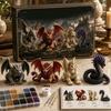 DIY Bastelbedarf 3D Tier Perlen Bastelset für Anfänger Interaktive Kunststoffperlen Kunst Eltern-Kind-Bindungsspielzeug Set Kinder Erwachsene Kreativ Handgefertigt