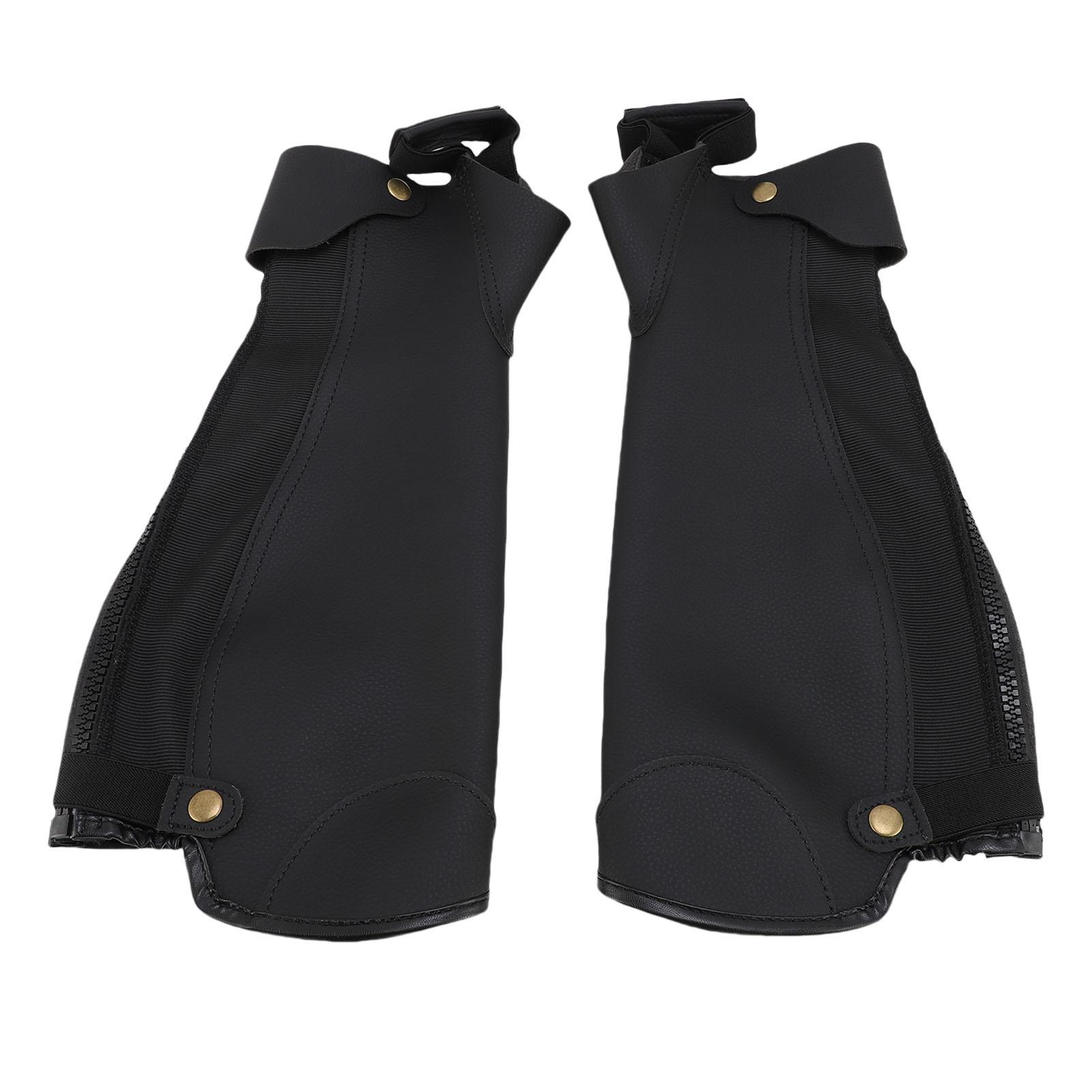 

2CPS Horse Riding Leg Gaiters High Resilience Multi Layers Riding Leg Protector Guard for Training M L