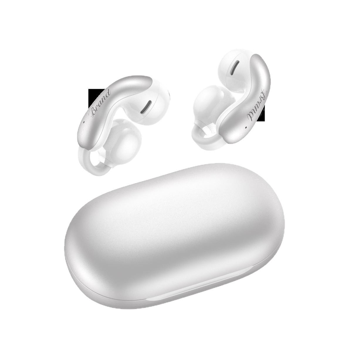 

Aluminum Bluetooth Earphones: Clear Calls, Music, Navigation, Clip-On Design
