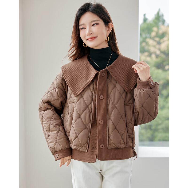 TERRE BLEUE Women's Quilted Puffer Jacket