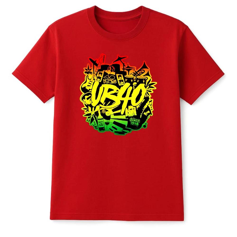 UB40 Reggae Birmingham Adulti Unisexs Unisexs Unisexs Unisex Maglietta Musicale Unisex Top
