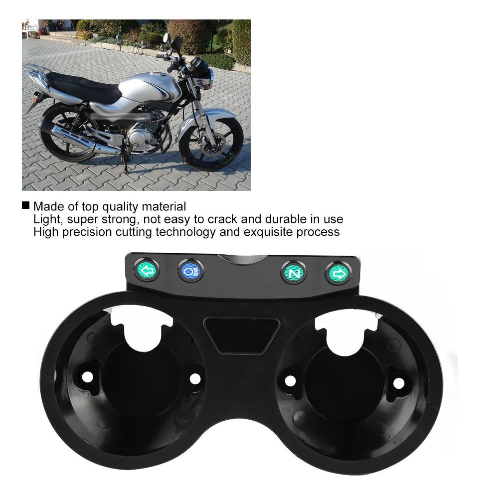 Black Speedometer Odometer Lower Meter Cover for Yamaha YBR 125 ED 2005 2009