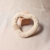 New Star Silicone Teether Food Grade Heart Baby Teething Toy