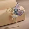 Butterfly Fairy Brooch, Fashion Creative Clothing Accessories Pin, Exquisite Jewelry Gift for Women