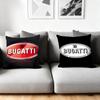 Federa per Cuscino di Lusso B-B-Bugatti Morbidissimo Peluche Corto per Divano di Casa - Cerniera Invisibile Decorazione per la Casa