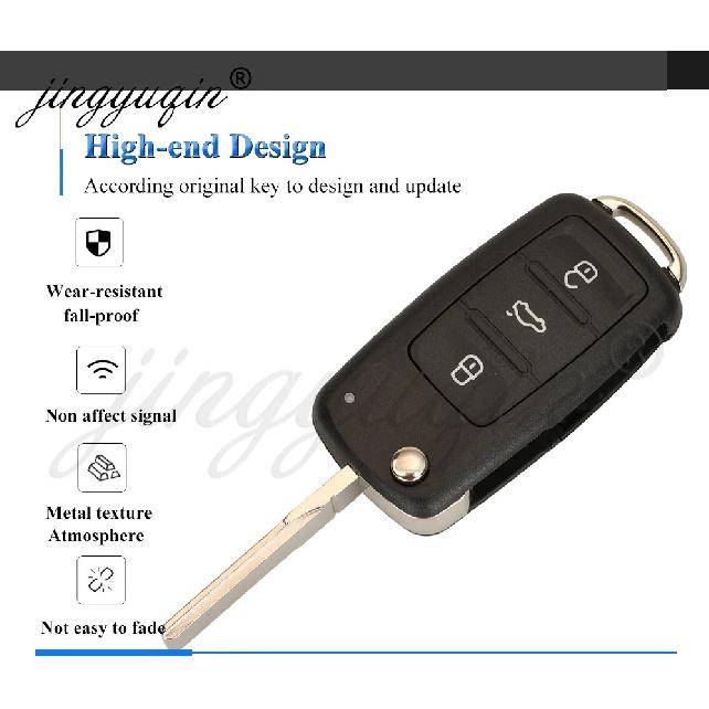 5K0837202BJ/BP/BH/DH/BN/BR MQB48 315/434MHz Car Remote Key For VW Scirocco Passat Jetta Beetle Caddy Multivan Amarok Transporter