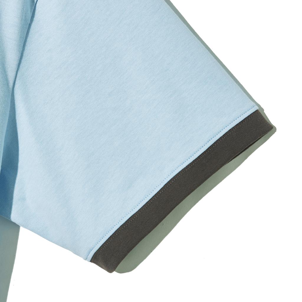 FILLUMINATE Flm Sunday Ringer T-Shirt - Sky Blue