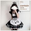 Rosa Dienstmädchen-Outfit Japanisches Cosplay Anime Lakaienkleid Mädchen Cos Maid-Uniform Maid-Prinzessinnenkleid