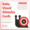 VISUAL CARDS Baby Early Education Training Card Baby Visual Stimulation Black and White Card Tracking Laraca Color Card