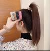 Korean Style Wool Hair Tie: High Elasticity, Non-Damaging, Thickened, Versatile and Sweet Ponytail Holder for Autumn and Winter.