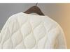 2025 New Cotton Padded Jacket: Short, Plush, Thick, Autumn/Winter Style for Petite and Plus Size Women