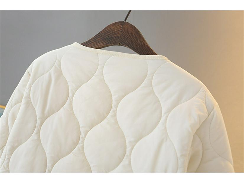 2025 New Cotton Padded Jacket: Short, Plush, Thick, Autumn/Winter Style for Petite and Plus Size Women