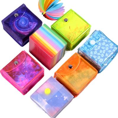 280 fogli/sacchetto Carta origami bifacciale Modello artigianale Forma quadrata Origami a tema spaziale Studenti fai da te Carta carte Blocco note