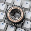 Edc Mechanical Ring Buddha Beads Fidget Spinner Metal Ratchet Decompression Push Slider Anxiety Stress Relief Fingertip Gyro Toy