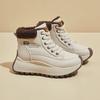 Women Thick-soled High-top Casual Sport Shoes 2026 Winter New Warm Cotton Ankle Boot Plush Anti Slip Cold-proof Outdoor Sneakers