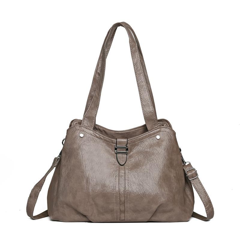 Women's New Fashionable Large-capacity Women's Bags, Popular Women's Single Shoulder Simple Portable Tote Bag