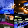 RGB Color Changing LED Strip Light Kit, Remote Control Waterproof Flexible Light Strips for Indoor Decor