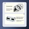 Adjustable Multi-Functional Bottle Can Opener Non-Slip Easy Grip Lid Remover for Kitchen Home Elderly Arthritis Sufferers Use