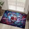AC Milan Design Crystal Velvet Carpet Cozy Non?Slip Printed Rug For Bedroom Living Room Entrance