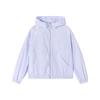 Girls' Hooded Zipper Sun Protection Jacket