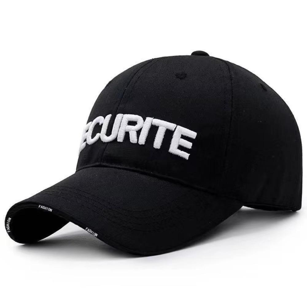 New Adjustable Baseball Hat Unisex Black White Sun Hat Hip Hop Hat Spring Summer
