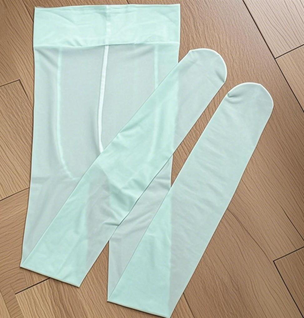 Plus Size 8D Shiny Silky High-Density Reflective Horse Oil Stockings - Anti-Snag, Sexy Sheen Pantyhose