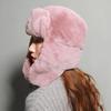 Fur Caps Women Hats Winter Hat Russian Female Thicker Warm Solid Soft Windproof Ear Flap Hat