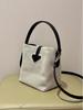 Dragon Xiang Bamboo Joint Mini Crossbody Tote – Women's Canvas Lunch Box Handbag