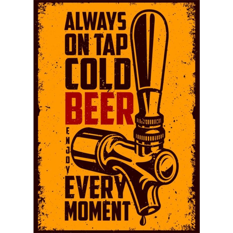 

Винтажный пивной настенный художественный постер Ретро пиво Премиальное качество Свежее пиво Лучшее в городе Картина на холсте Ретро бар Ресторан Декор Фреска 21cm×30cm NoFrame