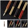 High-end Calligraphy Fountain Pen Sandalwood Business Signature Pen  School