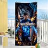 Messi Personalized Name Beach Towel Soft Durable Quick-Dry Suitable for Sports Travel Swimming Yoga Bathroom Beach And Pool