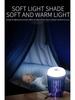 Electric Mosquito Killer Lamp UV Light Bug Zapper Trap Solar Charging Rechargeable Summer Fly Swatter Insect Killer Light