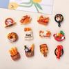 DIY Cartoon Resin Accessories: Bread, Fries, Cream, Hair Clips, Shoe Buckles & Stickers