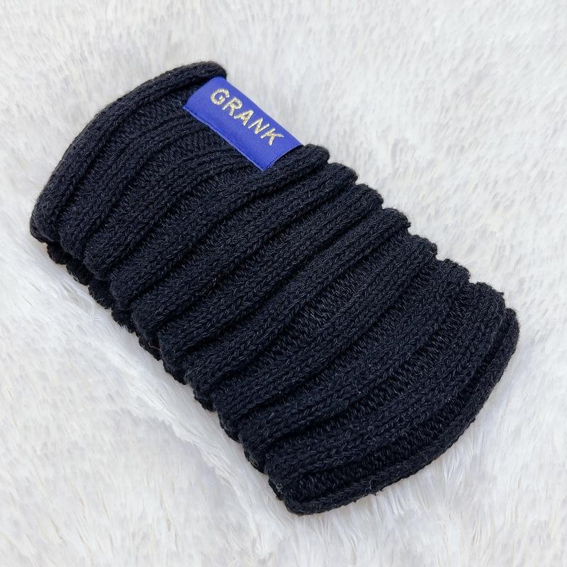Women Winter Wide Headband Solid Color Knitted Warm Headwrap Girls Punk Elastic Headwear Sports Hair Bands Accessories