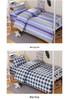 1.5m 100% Pure Cotton Duvet Cover for Single Bed - Suitable for Student Dormitory, Male, 150x200 cm