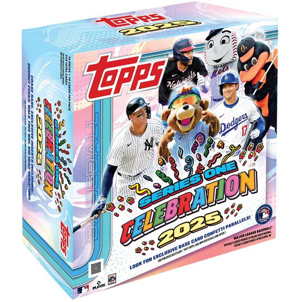 2025 Topps Series 1 MLB Celebration Mega Box Major League Baseball Cards