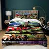 3D Cartoon Duvet Cover Set Exquisite N-Ninja Wallpaper Turtles Digital Printing Bedding Set for Bed Girl Boys Bedroom Decor Gift