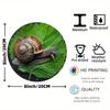Retro Metal Snail Wall Decor,Weatherproof Aluminum Sign Outdoor Garden Art Ready To Hang