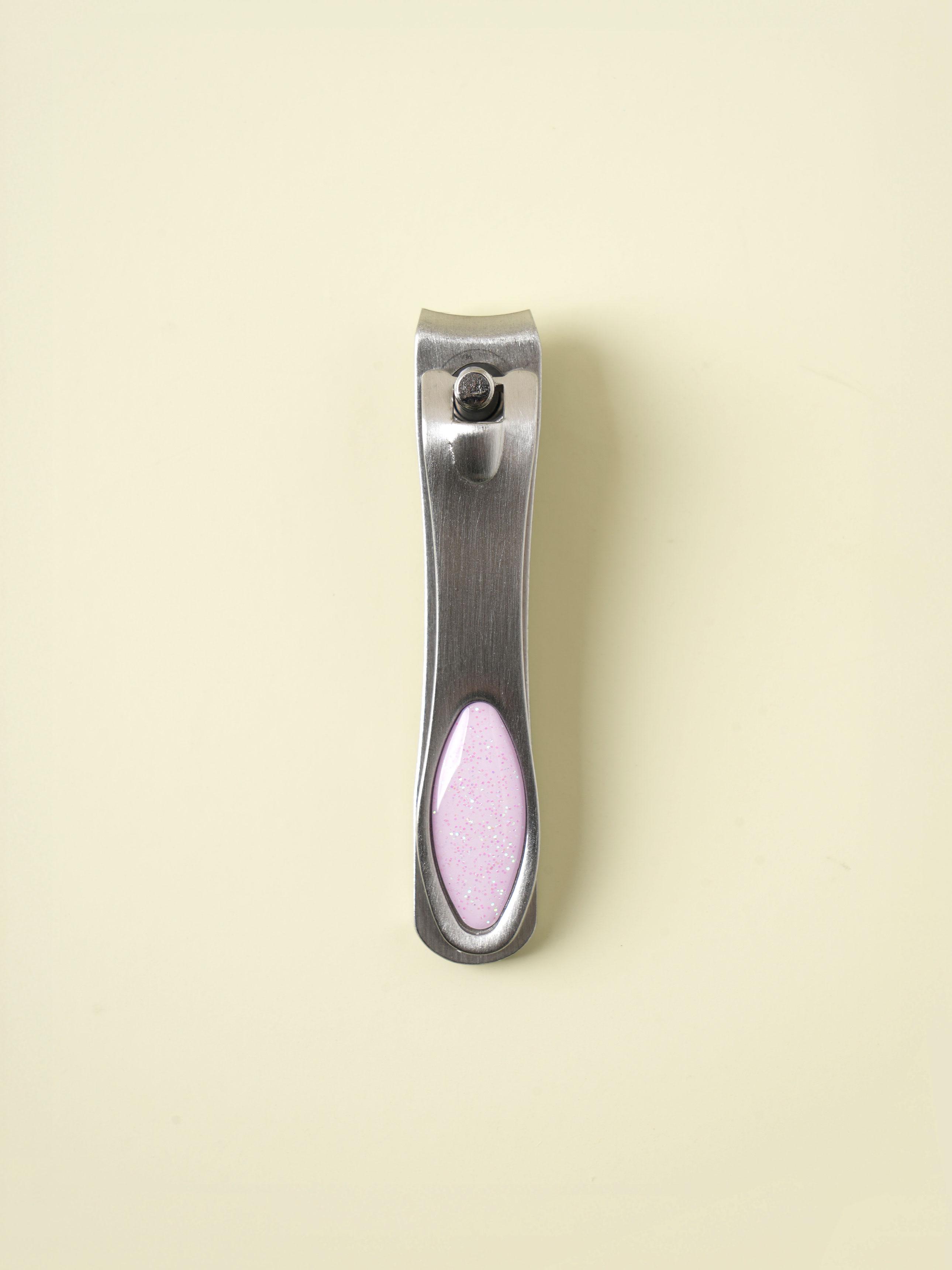 Color Accent Small Stainless Steel Nail Clipper 1ea