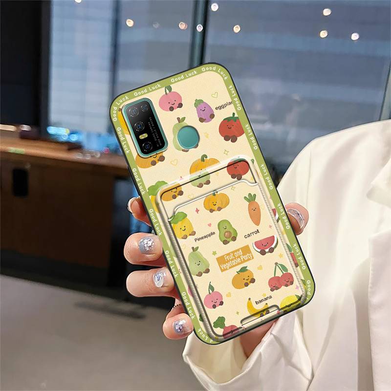 Back Cover Cover Phone Case For Doogee N30 Dirt-resistant Waterproof Soft Case Card Slot Shockproof Anti-knock Cartoon
