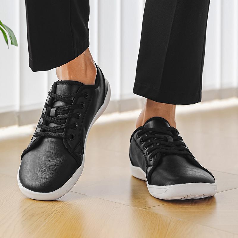 

Чоловічі босоніж повсякденні туфлі на підошві широка долоня Коричневе взуття для ходьби з широкою головою Біле взуття великого розміру EU: 41