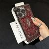 Persian Carpet Floral Pattern Plating Phone Case For iPhone 17 Air 16e 15 14 13 12 11 Pro Max Plus Mini SE Anti-Fall Airabag