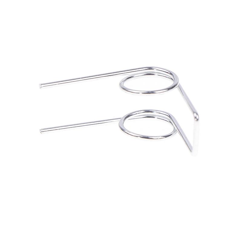 3 יחידות קפיץ פיתול כפול קוטר חוט 1.0 מ"מ קוטר חיצוני 11 מ"מ קפיץ פיתול חזק קפיץ פיתול כפול