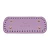 Oval Round Bags Bottom Leather Bag Base with 44 Holes Nail-Bottom Shaper Pad for DIY Crossbody Shoulder Bag Knitted Bag