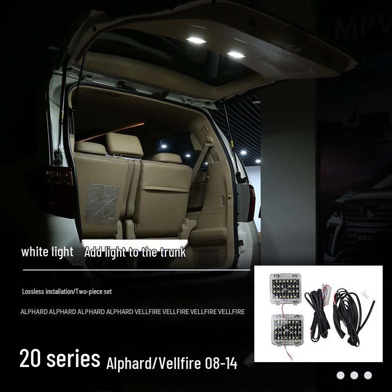 Alphard 30 & Vellfire 20 Series Trunk & Tailgate Lighting Kit
