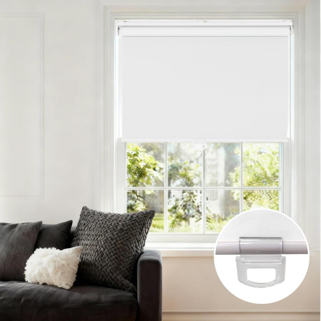 OCTO Roller Pull Cord Grade 1 Light Heat Cold Same Color on Both Easy Roller Length Width White Blind, Type, Blocking, Privacy, Insulation,