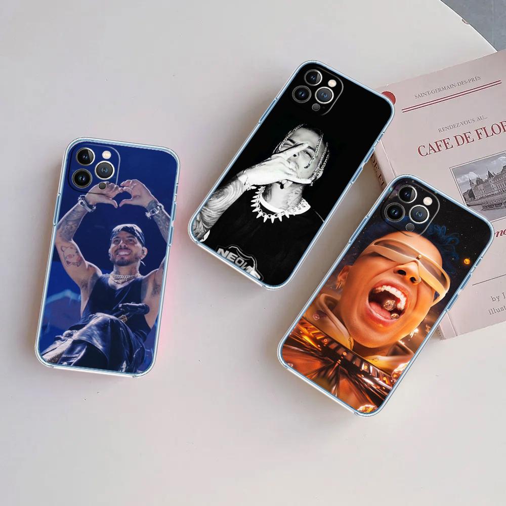 LO83 Rauw Alejandro Transparent Phone Case for Motorola Moto G40 G04 G05 One Ace Action  Fusion + Plus Hyper Macro Vision Zoom