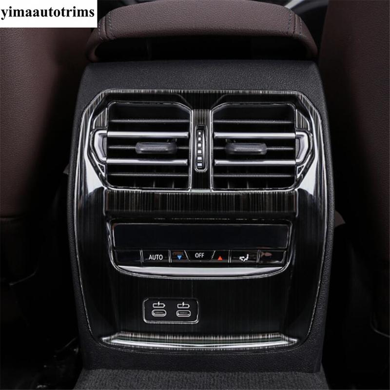 Interior Air AC Outlet Vent Shift Gear Window Lift Panel Cover Trim Stainless Steel Accessories For BMW 3 Series G20  - 2024