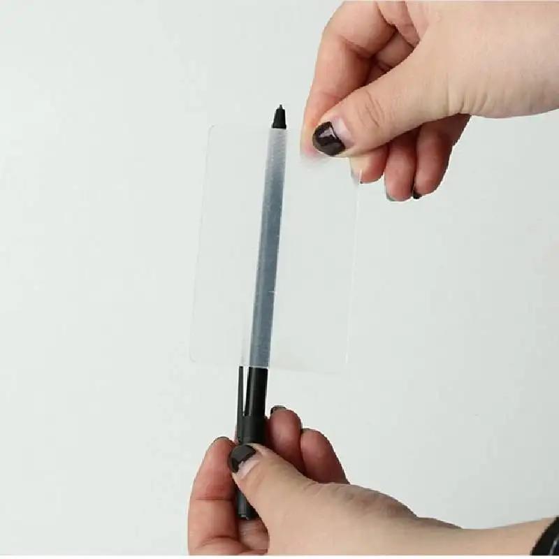 10 piezas Tarjeta de Lente Lubor Trucos de Magia Primer Plano Escenario Props de Magia Ilusión Gimmick de Carta Invisible Juguete de Mago Para Niño Principiante